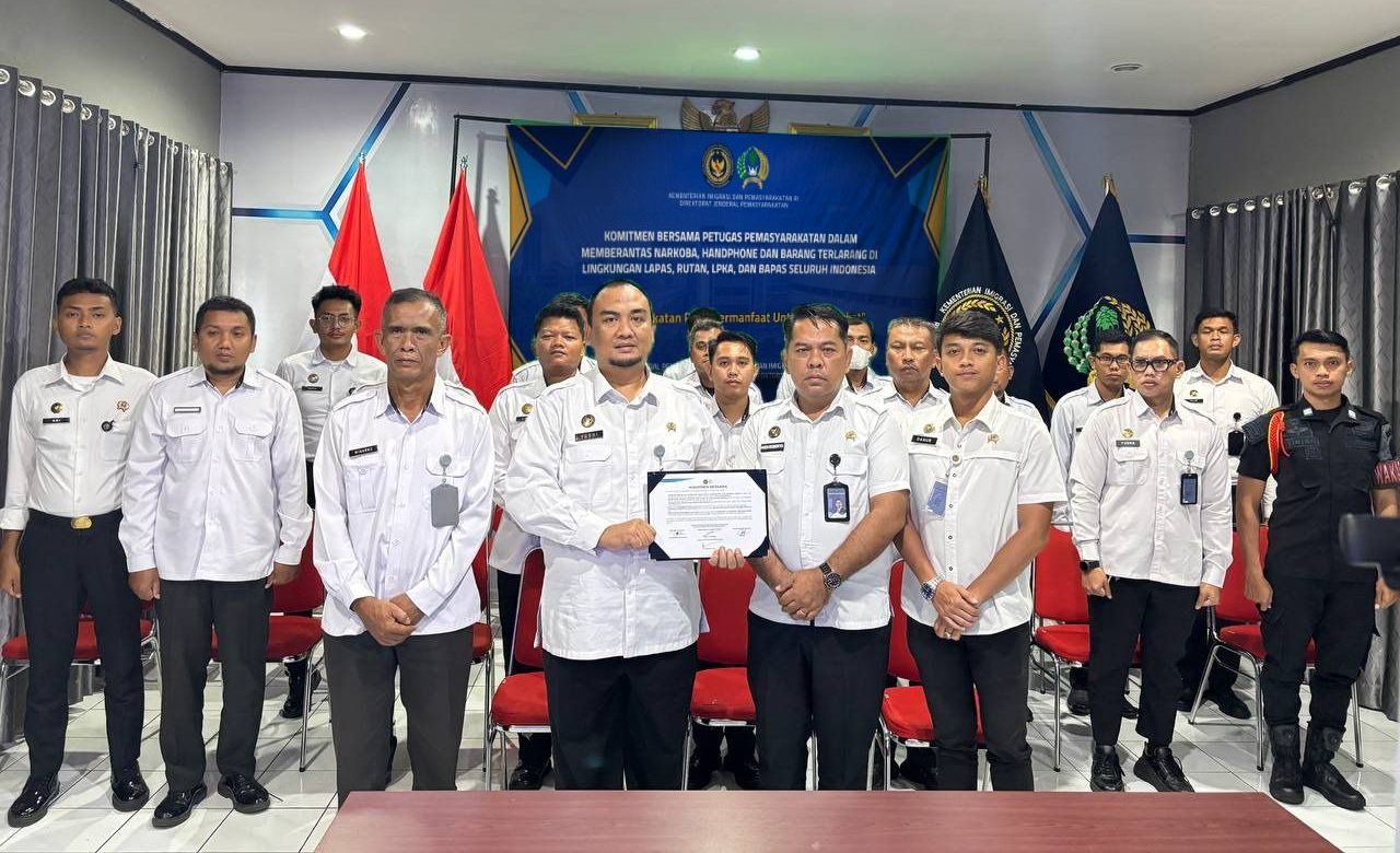 Rutan Tanjung Redeb Tegaskan Komitmen Cegah Peredaran Barang Terlarang