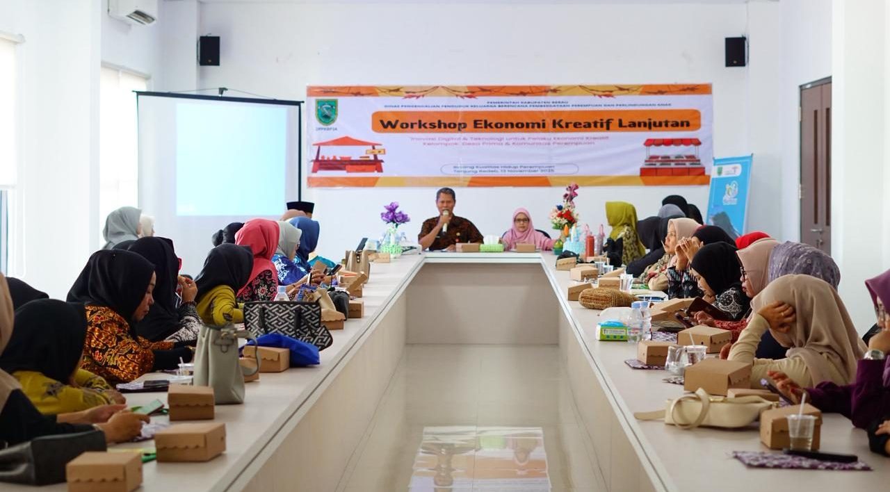 Workshop Ekonomi Kreatif Lanjutan, Wujudkan Perempuan Berau Jadi Motor Penggerak Perekonomian Lokal