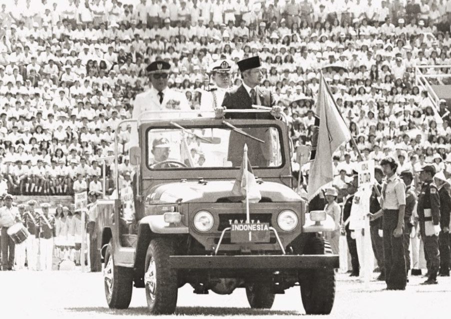 Presiden ke-2 RI, Soeharto (Instagram/@cendana.archives)