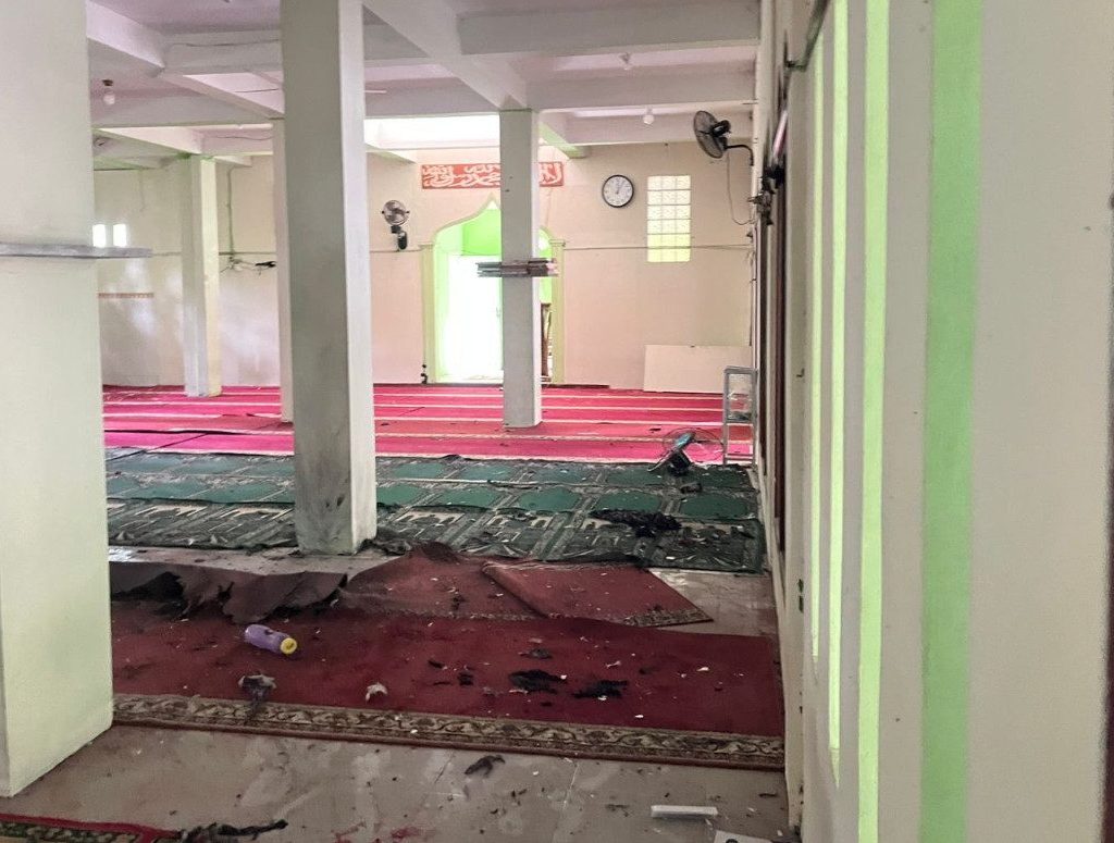 Ledakan di Masjid SMAN 72 Jakarta (Ist)