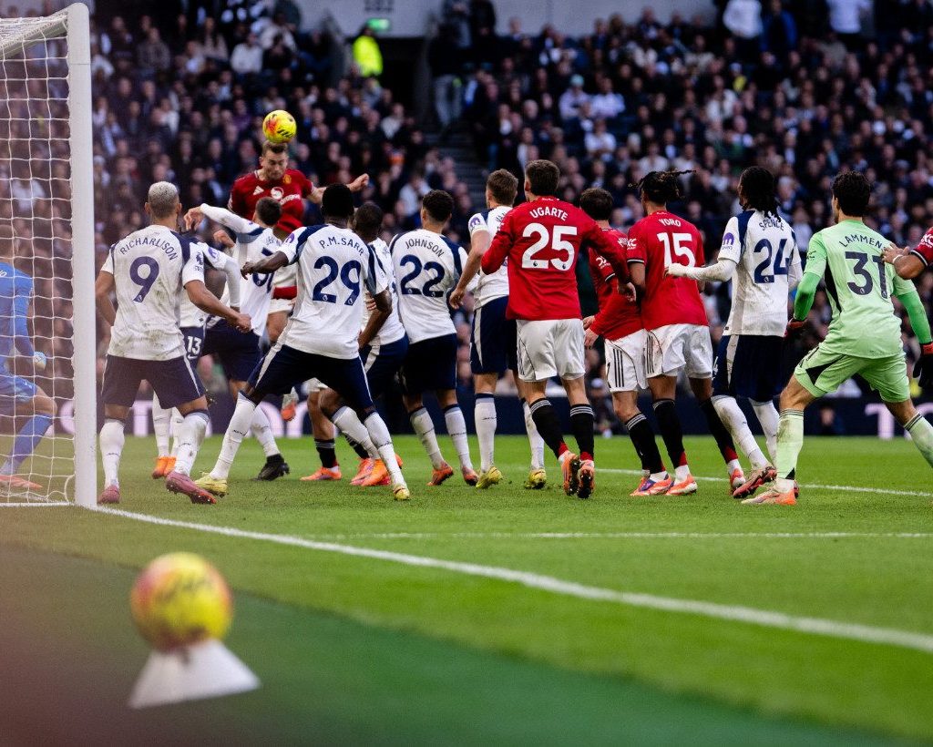 Laga Tottenham Hotspur vs Manchester United (X/@ManUtd)