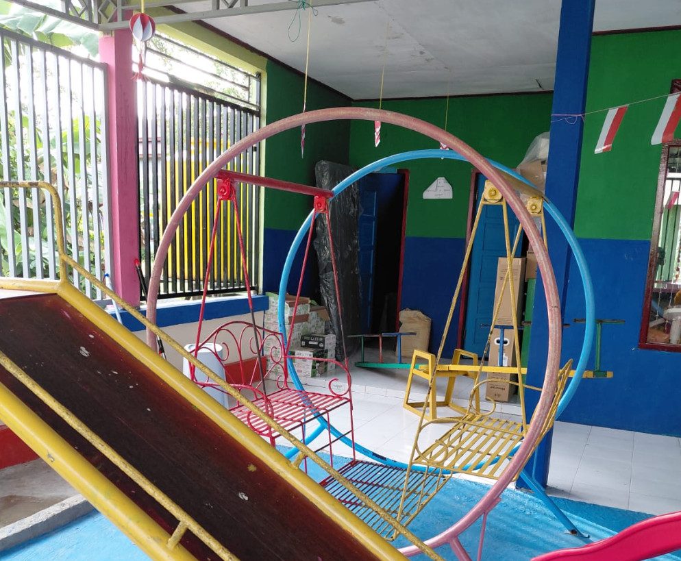 Fasilitas PAUD Sri Rejeki di Kampung Semurut, Tabalar, Berau (Ist)
