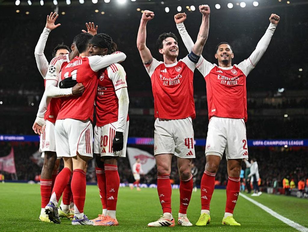 Arsenal vs Bayern Munich di Champions League (arsenal.com)