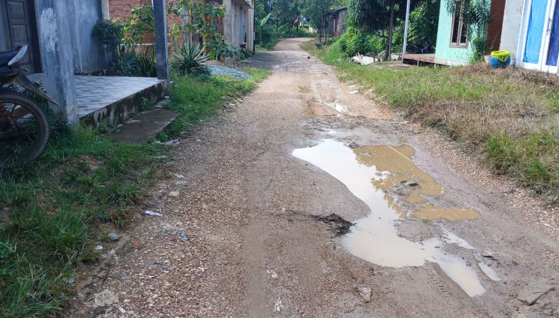 Warga Gang Bakti Sambaliung Keluhkan Jalan Rusak, Sebut Makin Parah saat Musim Hujan