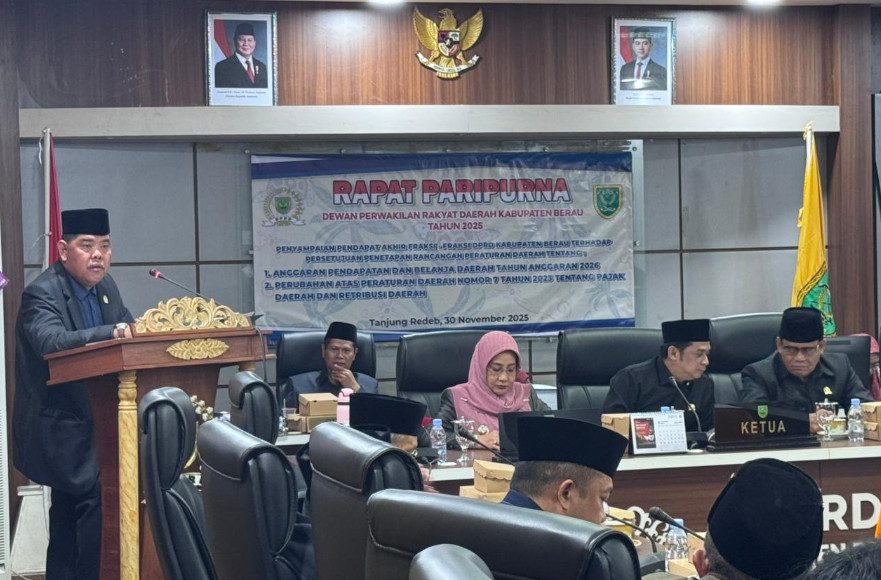 Fraksi NasDem Ingatkan OPD Jangan Malas, Bupati Berau Diminta Bentuk Satgas Pengawas