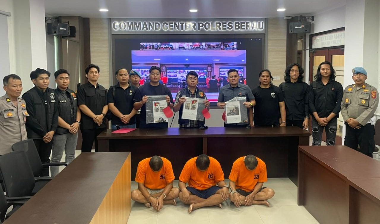 Operasi Jaran 2025 Bekuk 4 Pelaku Curanmor, Satu Tersangka Perempuan di Bawah Umur