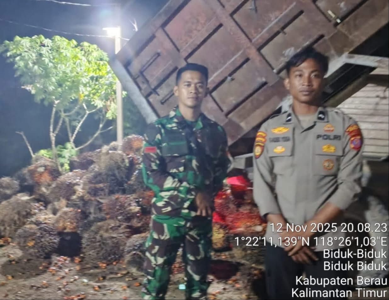 Angkut Sawit Curian, Polsek Biduk-biduk Amankan Sopir Truk