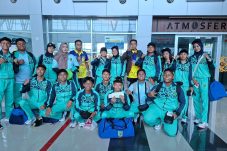 Koleksi 12 Medali, Atletik Berau Tempati Runner-Up Sementara Popda 2025