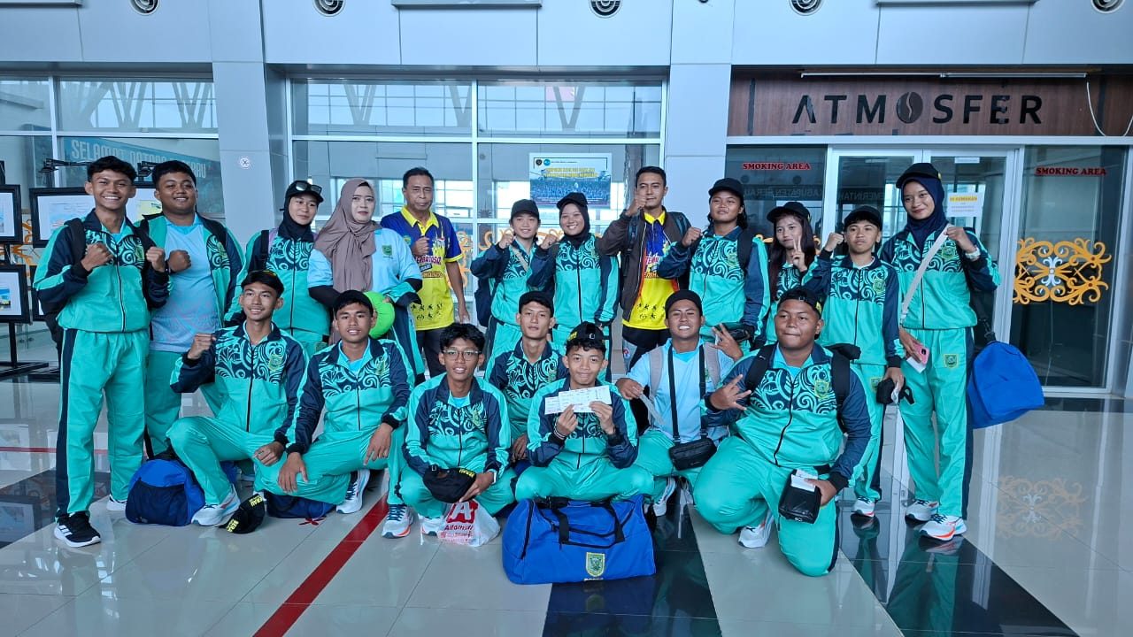 Koleksi 12 Medali, Atletik Berau Tempati Runner-Up Sementara Popda 2025