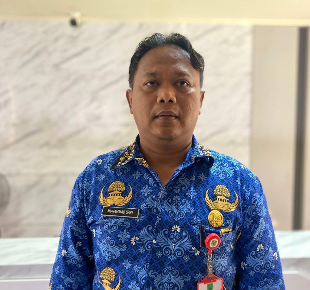 Sekretaris Kabupaten Berau, Muhammad Said. (Sulaiman/BT)