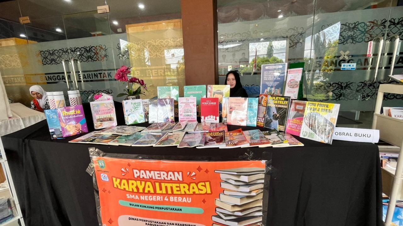 Manfaatkan Keramaian, Dispusip Berau Targetkan Pojok Baca Hadir di Setiap Bazar UMKM