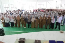 Tangkal Berita Hoax, Diskominfo Kaltim dan Polresta Samarinda Edukasi Pelajar SMKN 8 Cara Cek Fakta