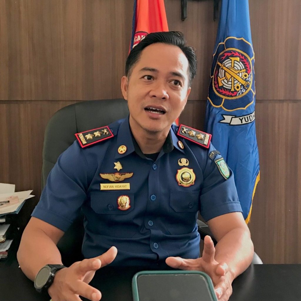 Kepala Bidang Kedaruratan dan Logistik BPBD Berau, Nofian Hidayat.