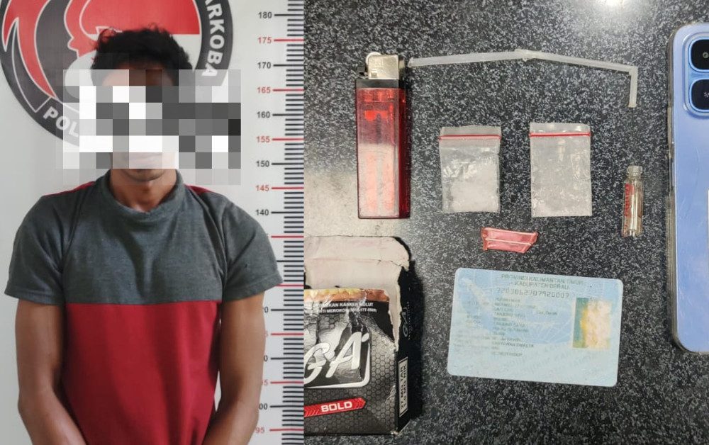 Apes! Dicurigai Maling Motor, Pria di Tanjung Batu Ini Ditangkap Polisi karena Kantongi Sabu
