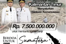 Masing-masing Terima Rp 2,5 Miliar, Pemprov Kaltim Salurkan Total Rp 7,5 Miliar untuk Korban Banjir Sumatera