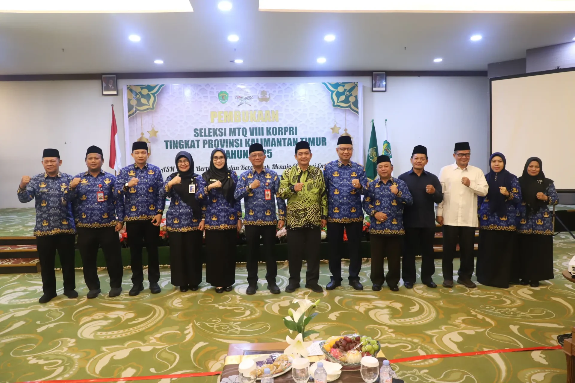 Tatap MTQ Nasional di Sulawesi Selatan, Korpri Kaltim Seleksi 255 Peserta Terbaik