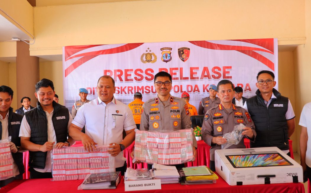 Polda Kaltara Tahan 6 Orang Kasus Kredit Fiktif Bankaltimtara, Ada Mantan Kepala Cabang