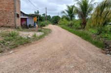 Perbaikan Jalan Terhenti, Warga Gang Dayak Sambaliung Minta Perbaikan Dilanjutkan