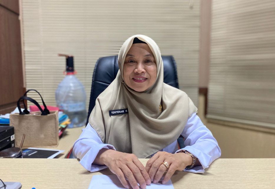 Kepala DPMK Berau, Tenteram Rahayu. (Diva/BT)