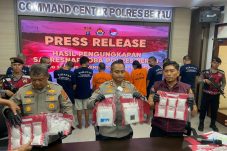 Polres Berau Bongkar 9 Kasus Narkoba, Sita Hampir 3 Kilo Sabu