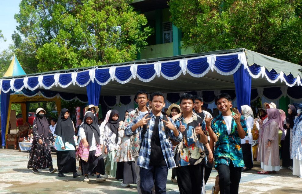 Pembukaan kegiatan Pekan Kreatifitas Siswa Madrasah (PKSM) di MAN Berau (Ist)