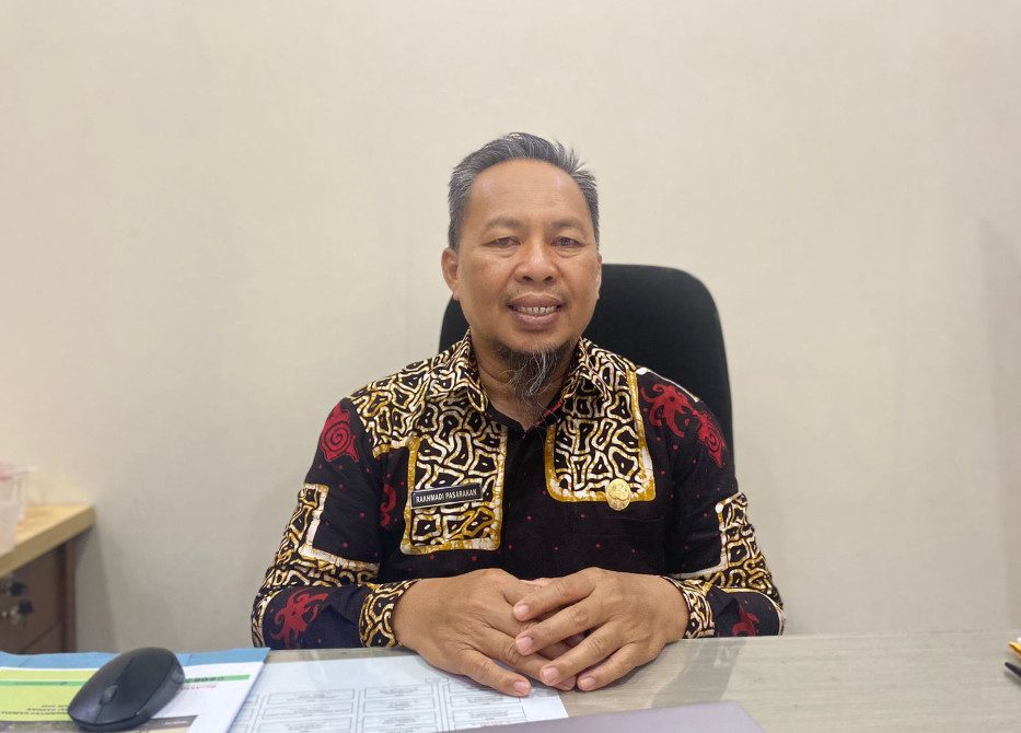 Kepala Dinas Pangan Berau, Rakhmadi Pasarakan (Diva/BT)
