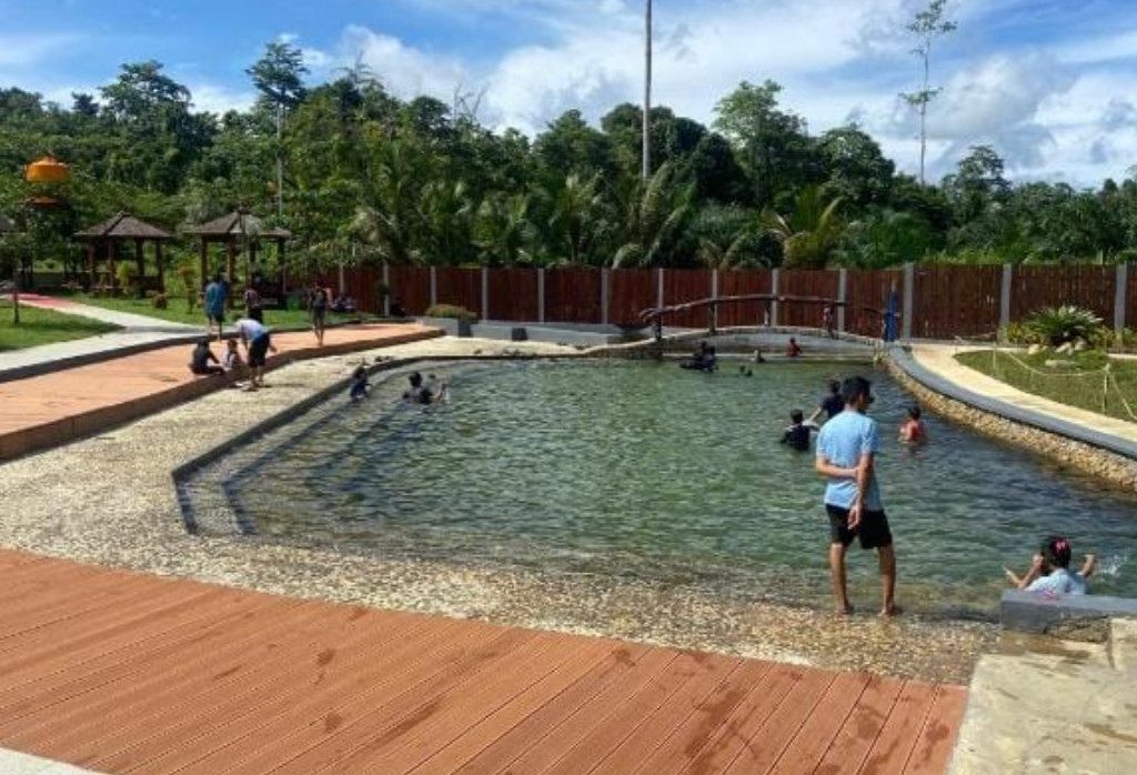 Destinasi Wisata Air Panas Pemapak, Berau (Ist)