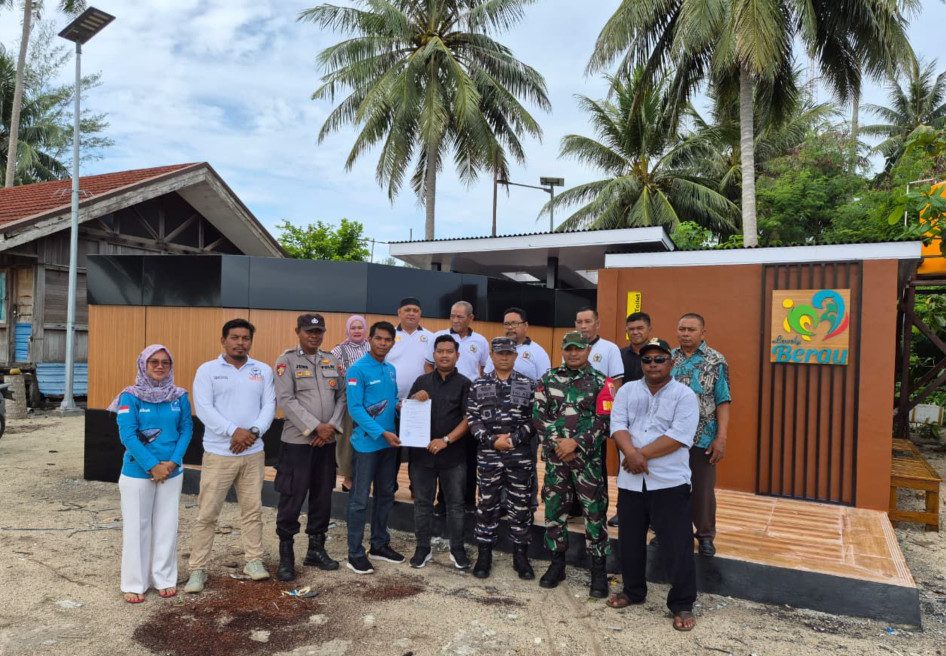 Tingkatkan Kenyamanan Turis, Disbudpar Berau Sediakan Toilet Umum di Pulau Derawan