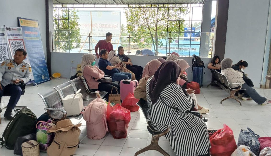 1.238 Penumpang Menuju Pulau Maratua di Musim Libur Natal dan Tahun Baru