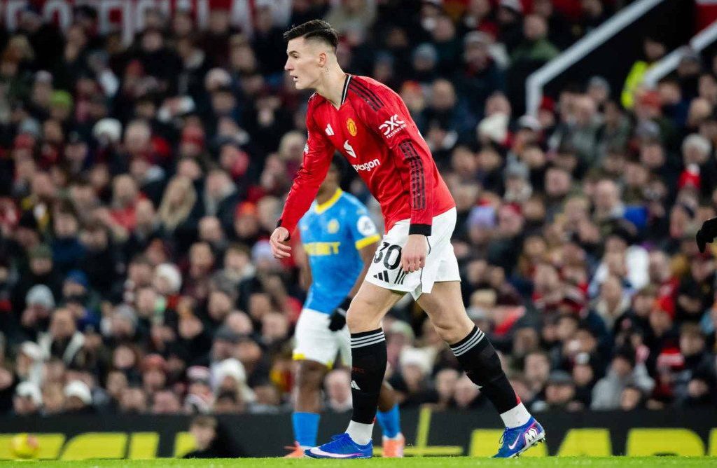 Benjamin Sesko di laga Manchester United vs Wolves (ManUtd.com)