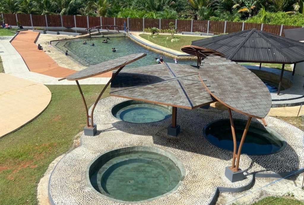 Destinasi Wisata Air Panas Pemapak, Berau (Ist)