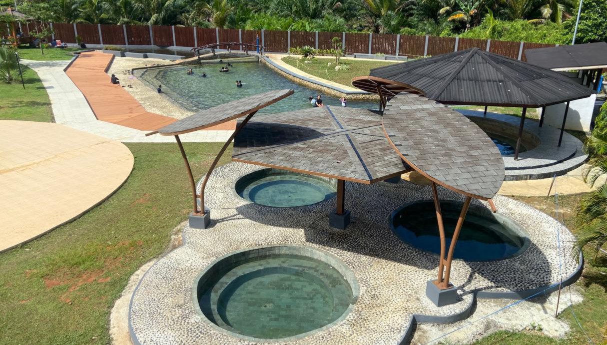 4.500 Orang Kunjungi Air Panas Asin Pemapak Berau Selama Libur Natal dan Tahun Baru