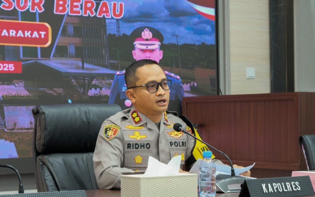 Polres Berau menggelar rilis akhir tahun 2025 (Ist)