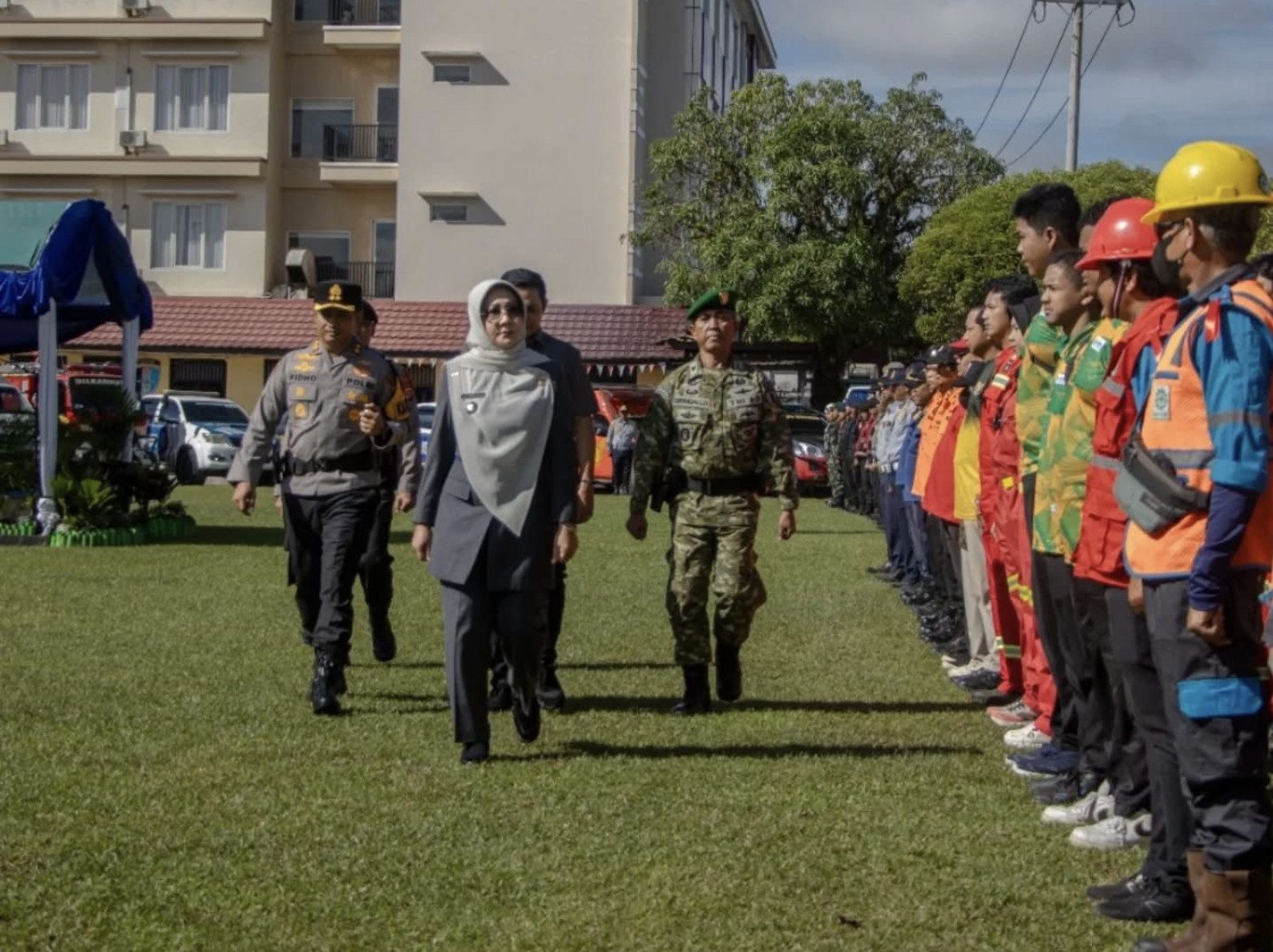 Gelar Apel Pasukan, Polres Berau Pastikan Kesiapan Personel Amankan Nataru