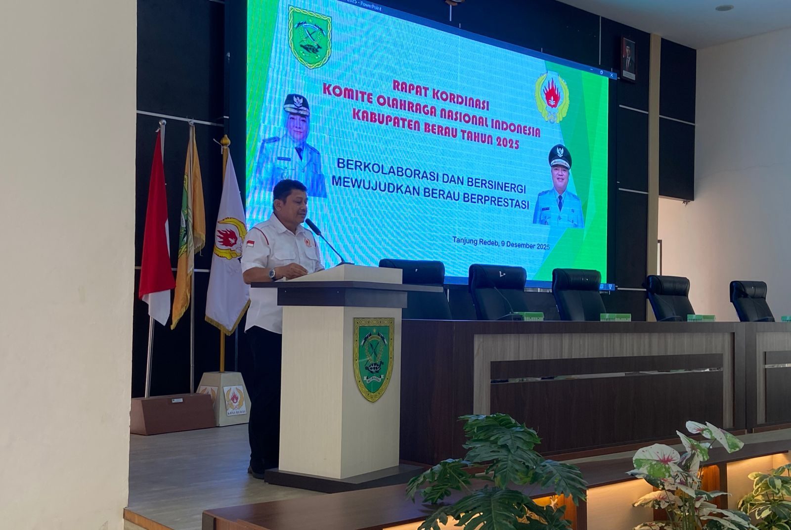 Bahas Krisis Anggaran Porprov 2026, Dispora dan BPKAD Absen dalam Rakor KONI Berau