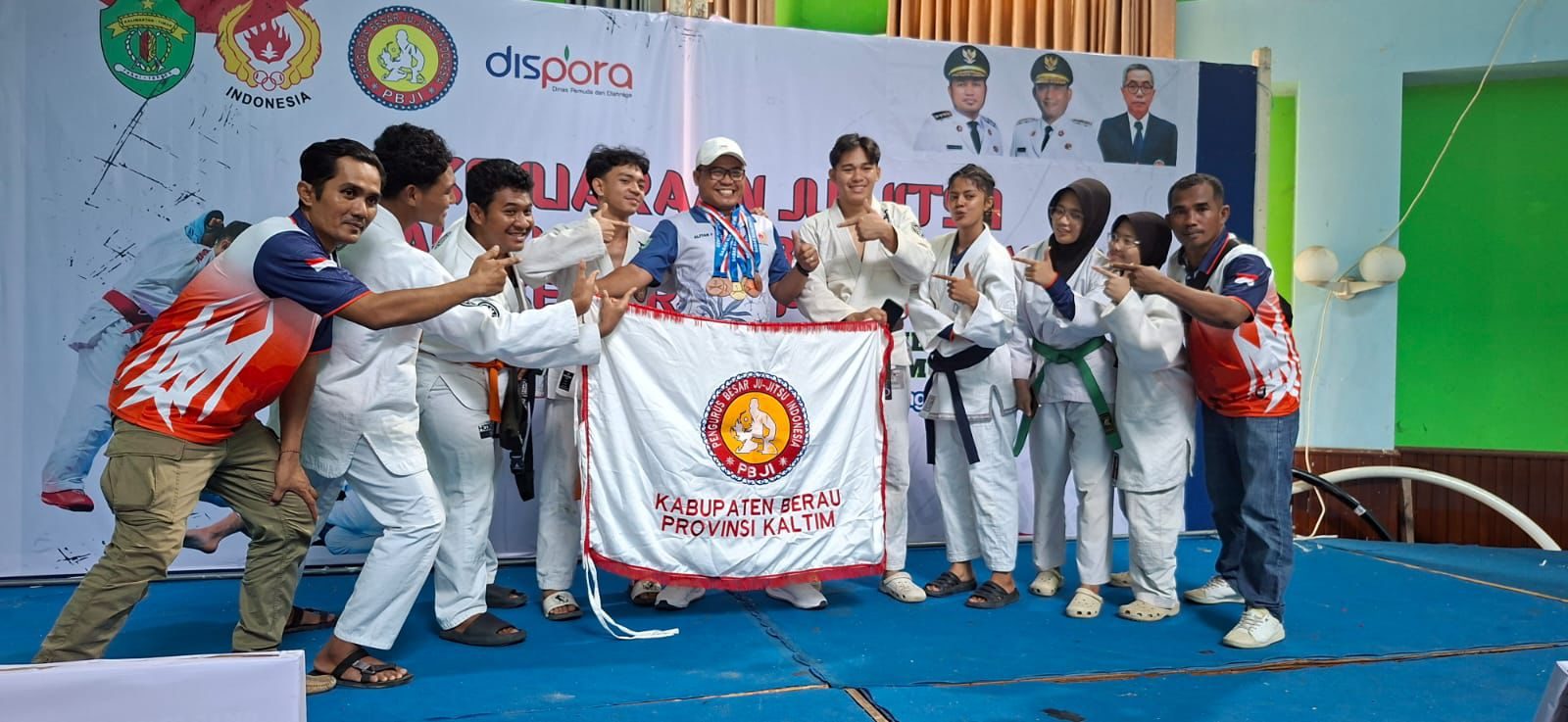 Jujitsu Berau Raih 2 Emas Babak Kualifikasi dan Loloskan 10 Kelas Tanding ke Porprov 2026