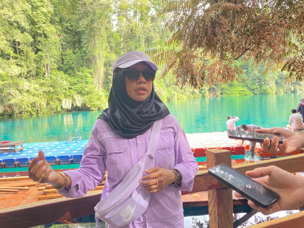 Disbudpar Berau Dukung Investasi di Telaga Tulung Ni Lenggo, Samsiah Ingatkan Pentingnya Komitmen Jangka Panjang