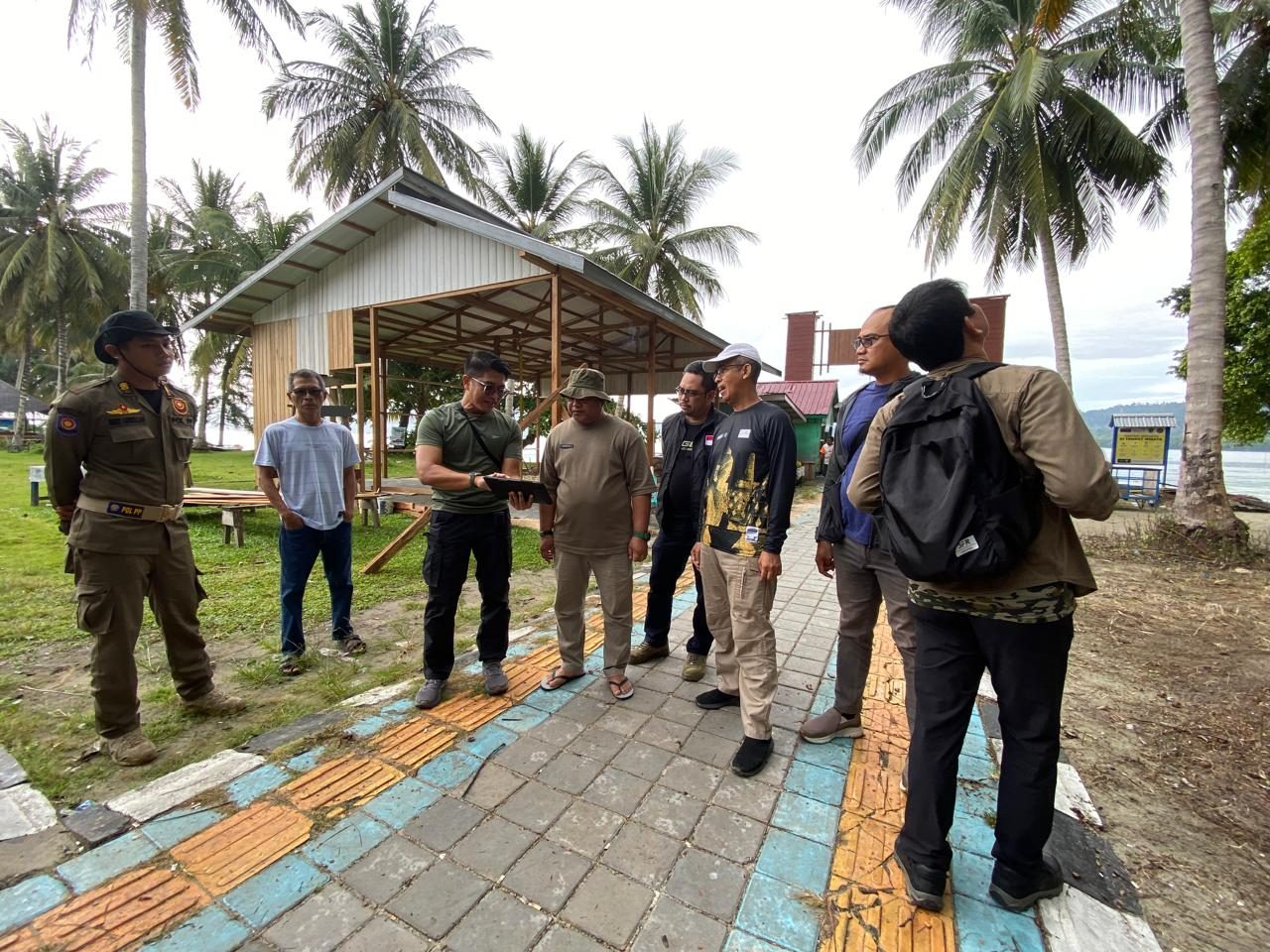 Gubernur Harum Janji Bangun Dinding Abrasi di Pulau Kaniungan, Gamalis: Bukti Komitmen Pemprov Kaltim di Sektor Pariwisata 