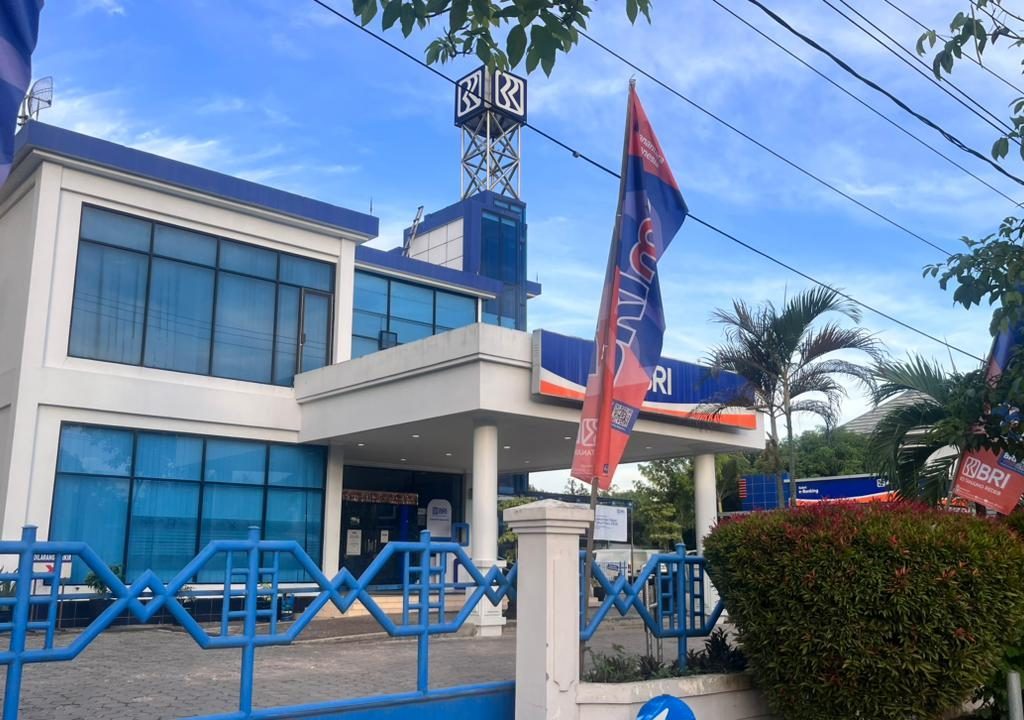 Kantor BRI Cabang Tanjung Redeb di Jalan SA Maulana. (HENDRA/BT)
