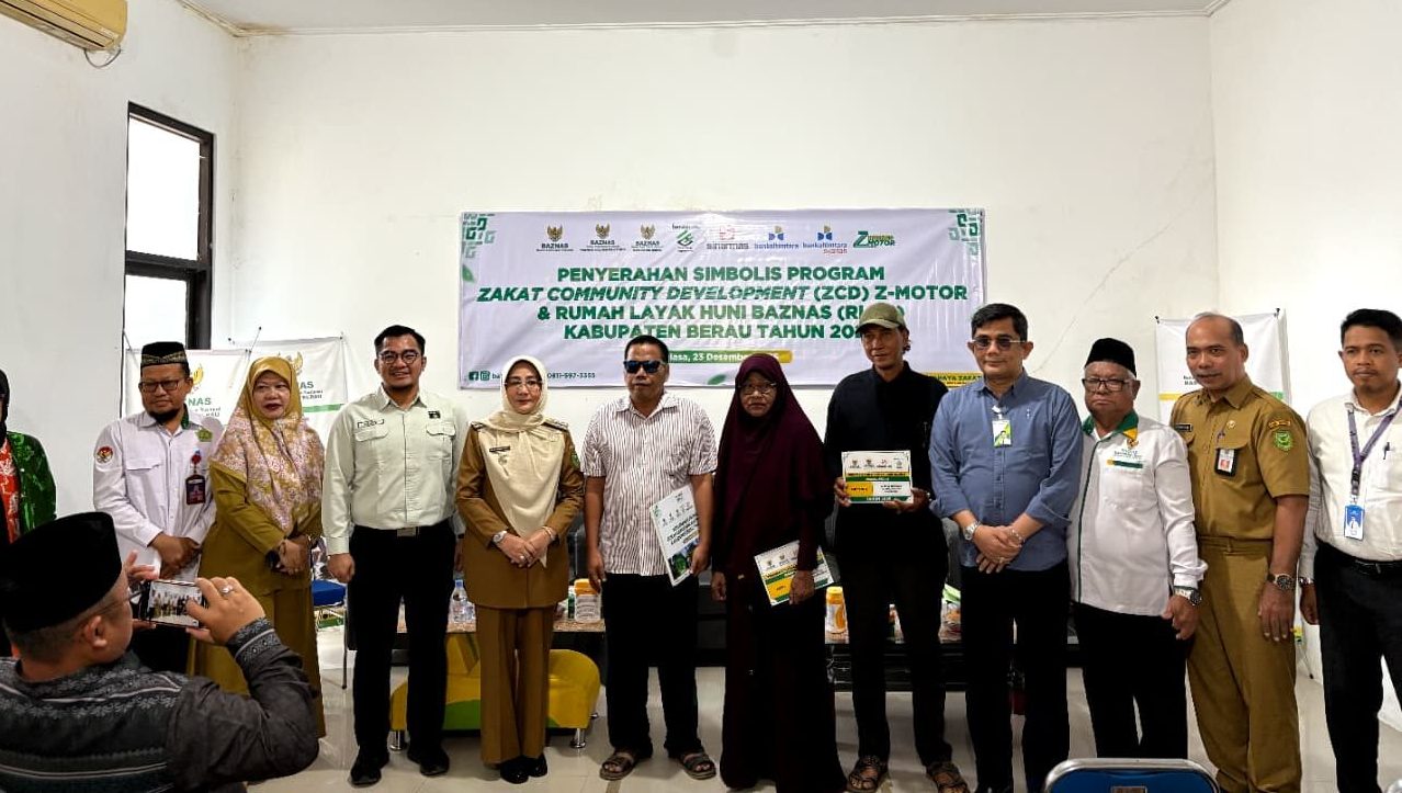 BAZNAS Gandeng Berau Coal Dorong Pemberdayaan UMKM dan Wujudkan Rumah Layak Huni bagi Warga