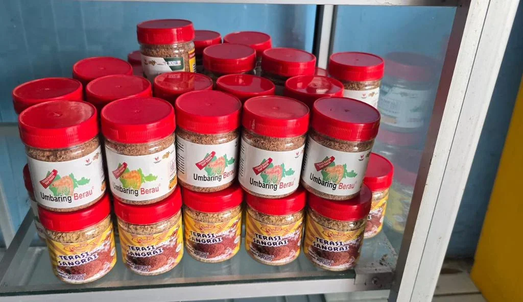 Ragam produk olahan perikanan Berau (Ist)