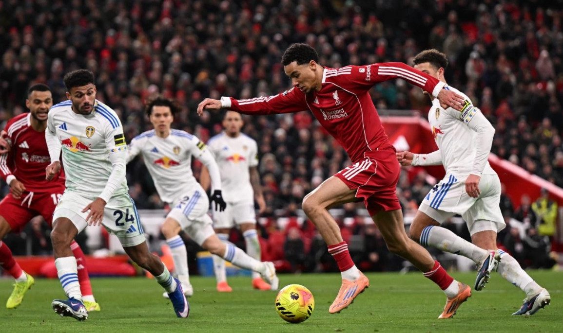 Liverpool Hanya Mampu Imbang Lawan Leeds United, The Reds Gagal Manfaatkan Set Piece