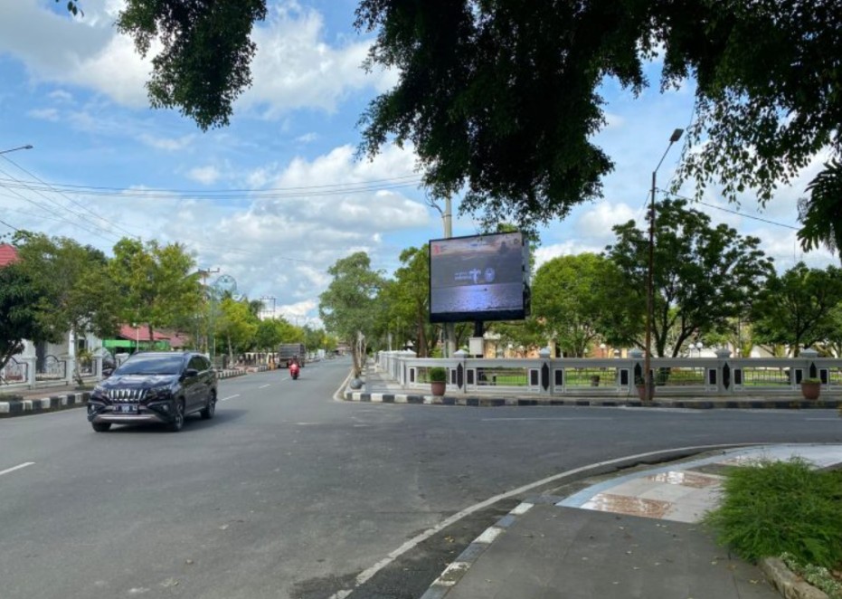 Videotron di Tanjung Redeb, Berau (Sulaiman/BT)