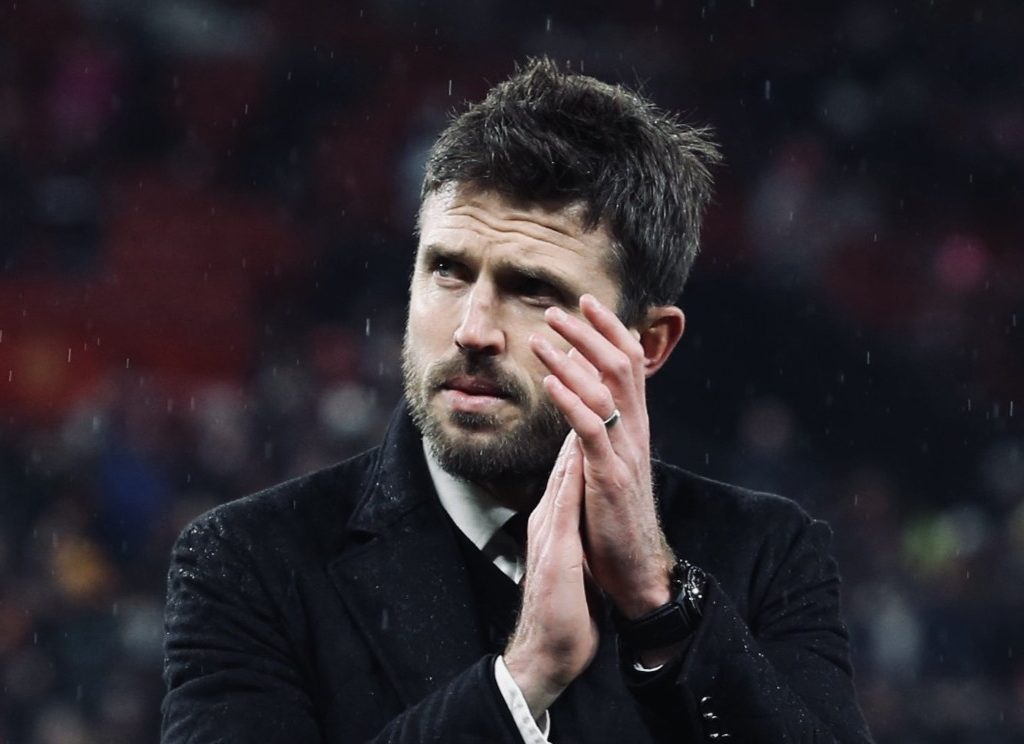 Michael Carrick saat menjadi tim kepelatihan di era Jose Mourinho (Instagram/@carras16)