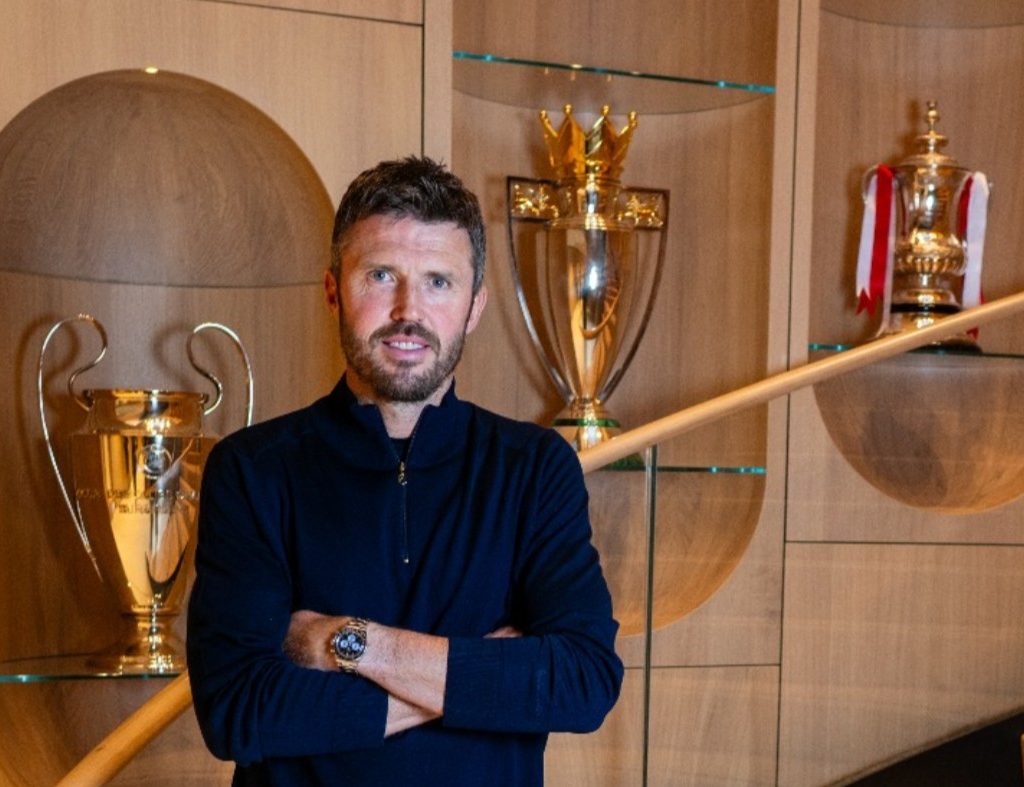 Pelatih sementara Manchester United Michael Carrick (manutd.com)