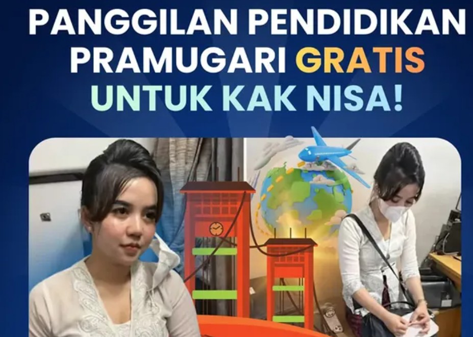 Aeronef Indonesia tawarkan pendidikan pramugari gratis bagi Nisa (Instagram/@aeronefacademy)