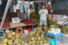 Musim Durian Tiba, Pedagang di Berau Ungkap Omzet hingga Rp 10 Juta