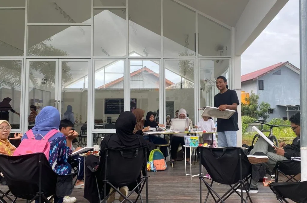 Workshop Lukis Retas Batas Berau (Ist)