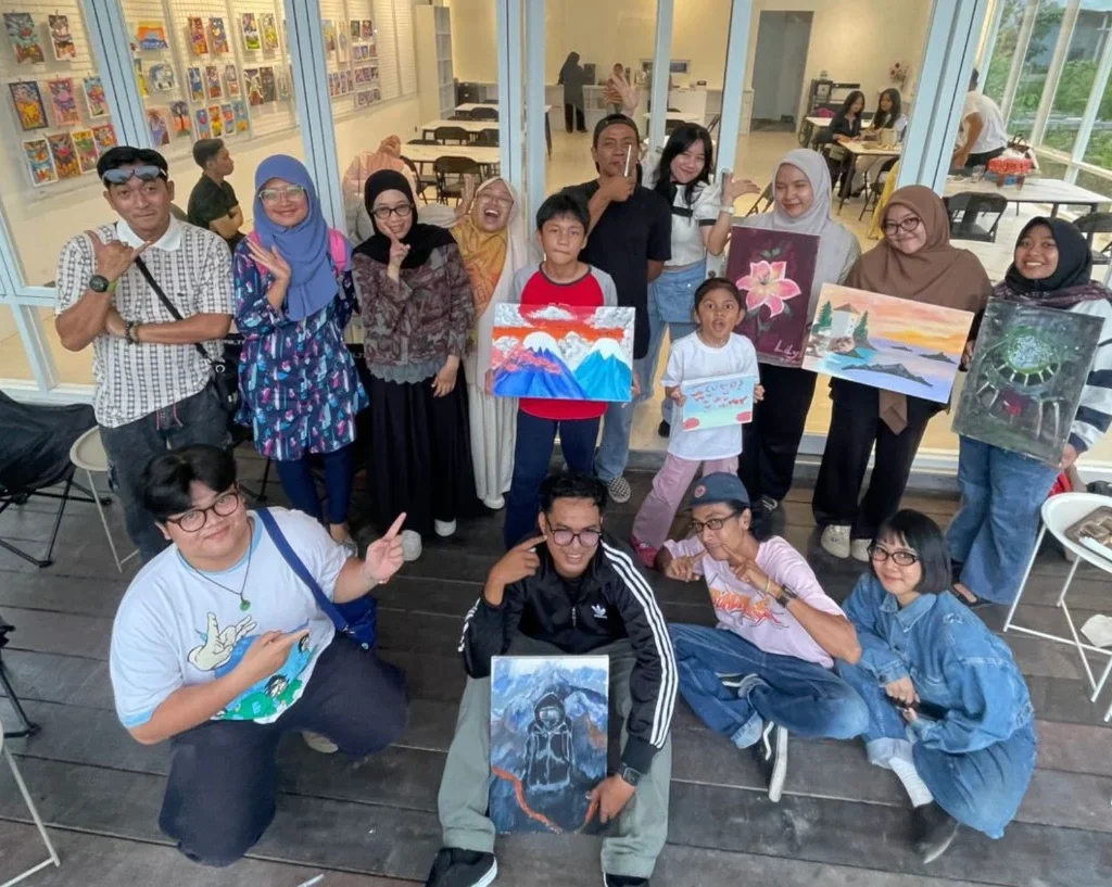Workshop Lukis Retas Batas Berau (Ist)