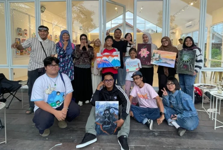Workshop Lukis Retas Batas: Ruang Aman Berkarya dan Belajar Seni di Berau